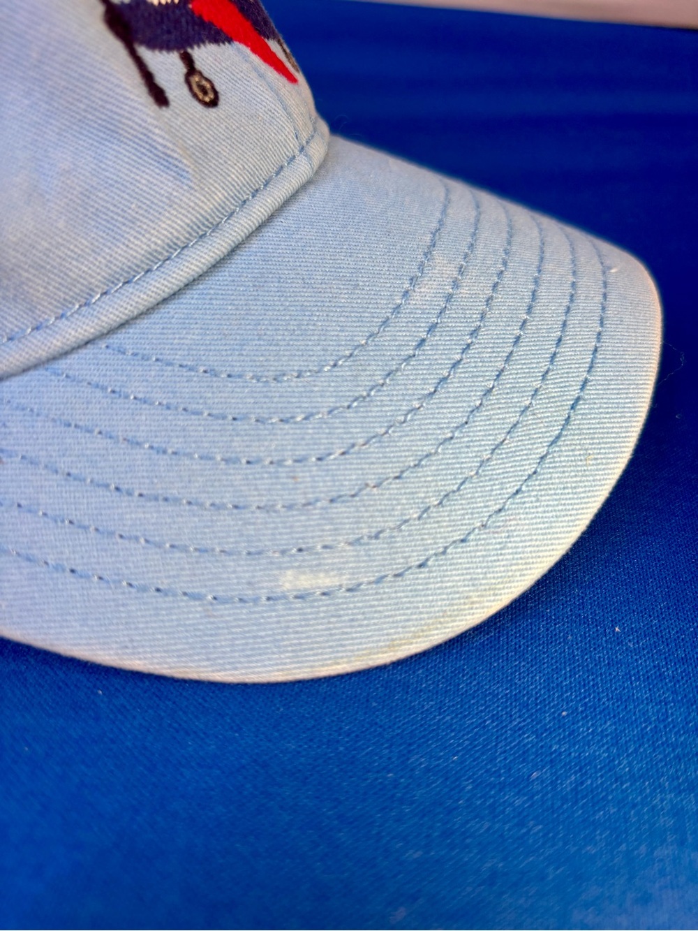 Harding Lane kids embroidered ball cap with airplane - Picture 9 of 9